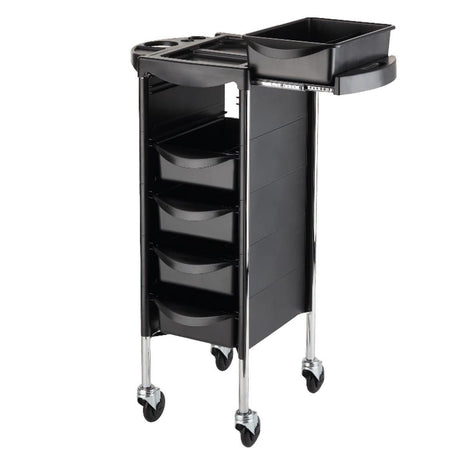 Efalock Werkwagen Piccolo 4002 Zipp Chroom - KOOS • alles voor je haar