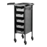 Efalock Werkwagen Piccolo 4002 Zipp Zwart - KOOS • alles voor je haar