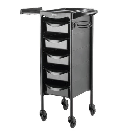 Efalock Werkwagen Piccolo 4002 Zipp Zwart - KOOS • alles voor je haar