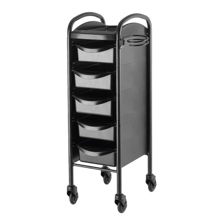 Efalock Werkwagen Piccolo 6002 Zwart - KOOS • alles voor je haar