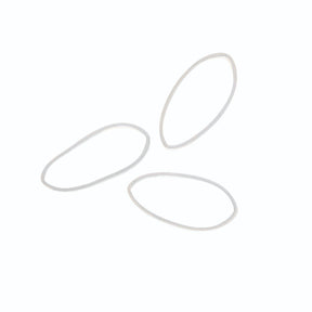 Elastiekjes haar 20mm transparant 500st - KOOS • alles voor je haar