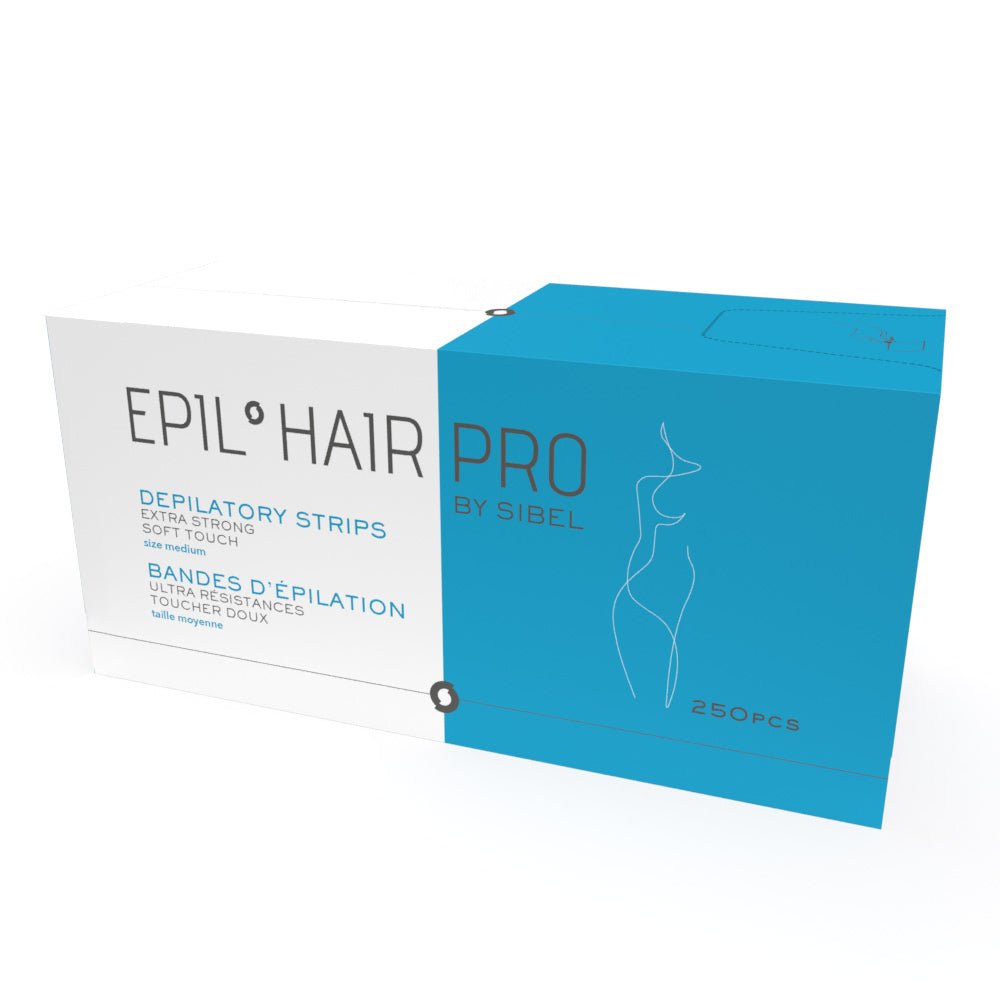 Epileerstrips 20x7,5cm 250st 80g In Dispenser - KOOS • alles voor je haar