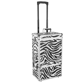 Eurostil Alu Koffer 4 Delig 03178 Zebra - KOOS • alles voor je haar