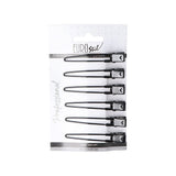 Eurostil Hair Clips Zwart 6st - KOOS • alles voor je haar