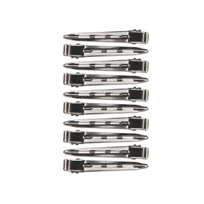 Eurostil Metalen Clips Large 6,5cm 10st - KOOS • alles voor je haar