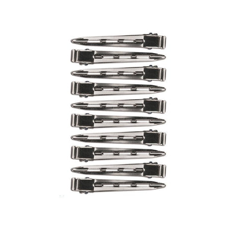 Eurostil Metalen Clips Large 6,5cm 10st - Koosvanderbeek.nl - Eurostil - Watergolfklemmen