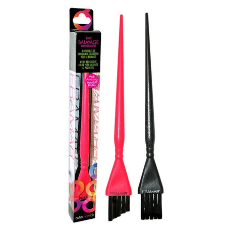 Framar Verfkwast Balayage Set Black & Pink 2st - KOOS • alles voor je haar