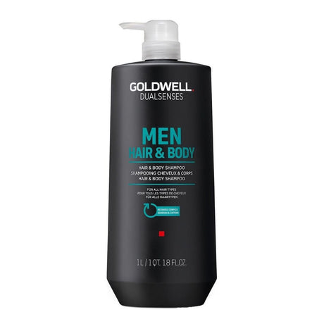 Goldwell DS Men Hair & Body Shampoo 1000ml - Koosvanderbeek.nl - Goldwell - Shampoo