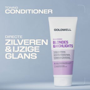 Goldwell Dualsenses Blondes & Highlights Toning Conditioner Purple 200ml - KOOS • alles voor je haar