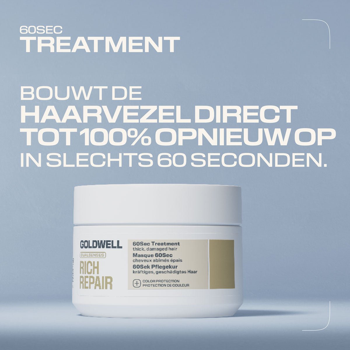 Goldwell Dualsenses Rich Repair 60 Sec Treatment - KOOS • alles voor je haar
