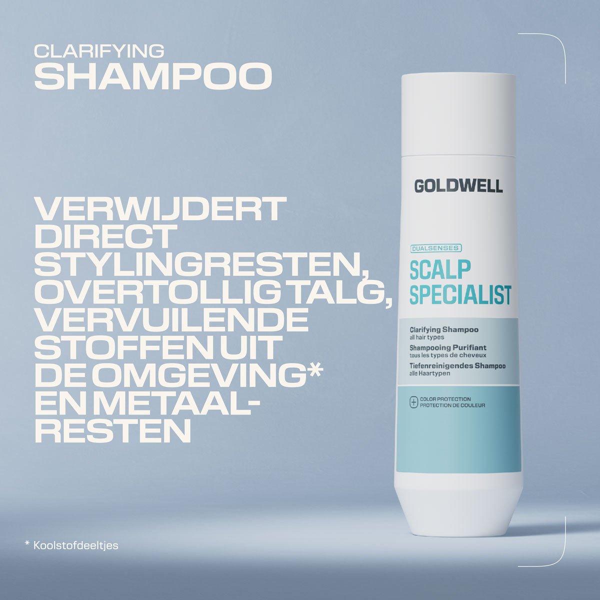Goldwell Dualsenses Scalp Specialist Clarifying Shampoo - KOOS • alles voor je haar