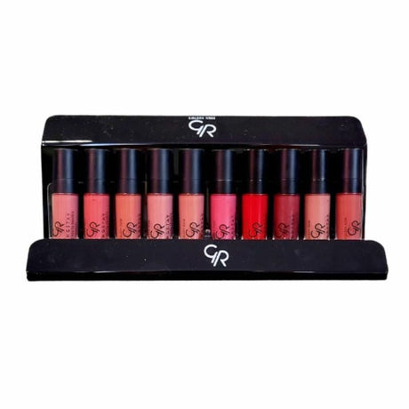 GR Longstay Liquid Matte Lipstick Display - Koosvanderbeek.nl - Golden Rose - Displays