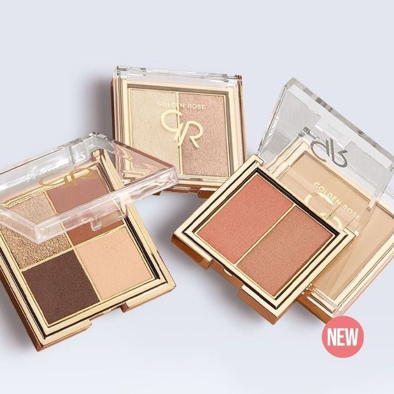 GR Quattro Eyeshadow Palette - Koosvanderbeek.nl - Golden Rose - Oogschaduw