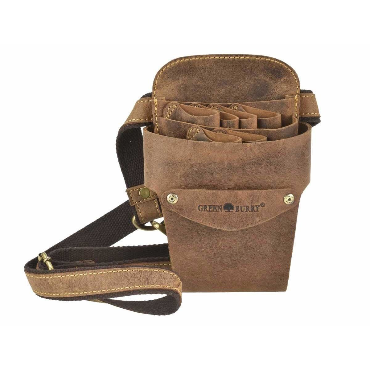 Greenburry Holster Leder Vintage Bruin - KOOS • alles voor je haar