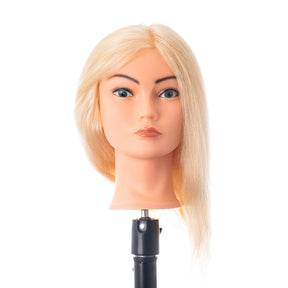 Greenwave Oefenhoofd Heads-Up Irene Blond 30cm - KOOS • alles voor je haar