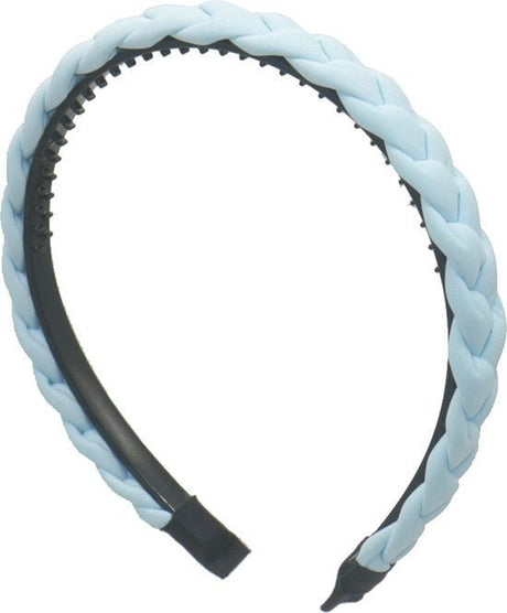 Haarband Braided 1.8cm Blue - KOOS • alles voor je haar