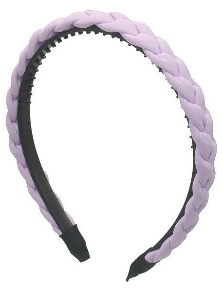 Haarband Braided 1.8cm Lila - KOOS • alles voor je haar