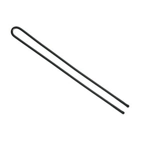 Haardotspelden 65mm Zwart Kaart 50st - KOOS • alles voor je haar