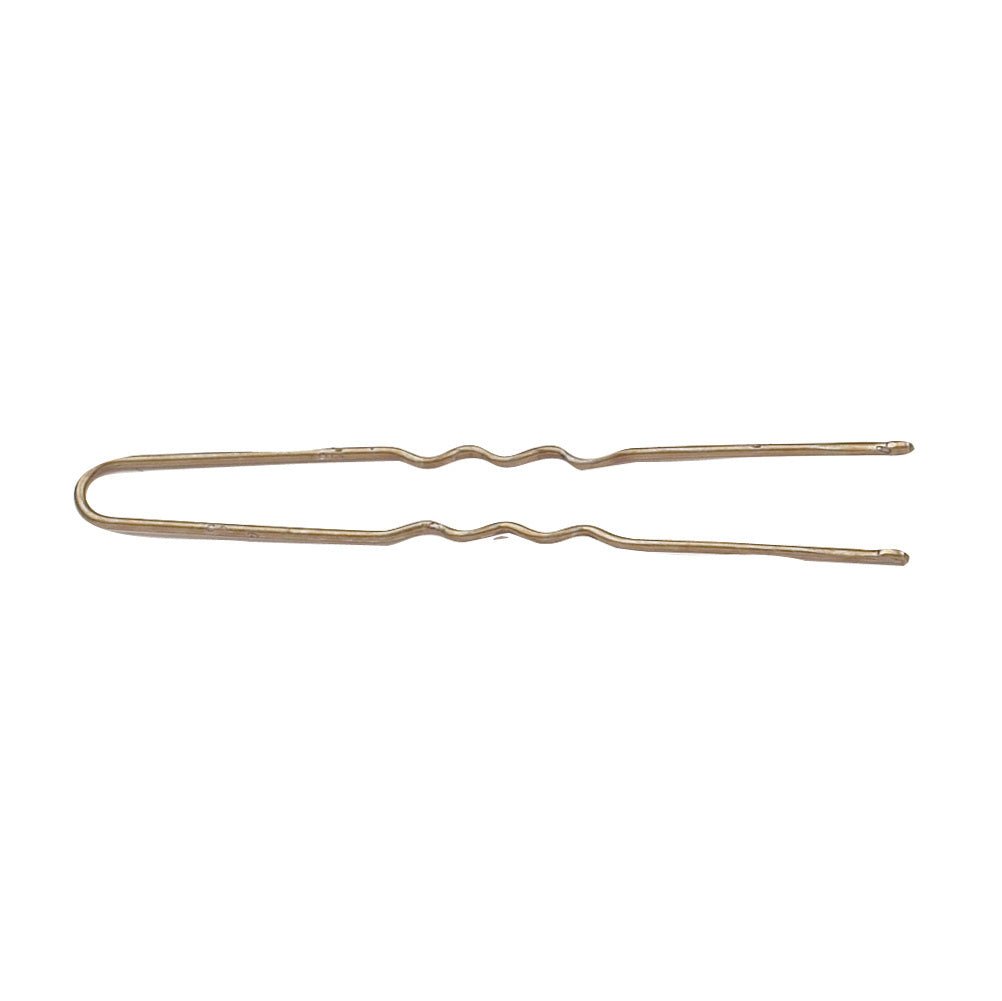Haardotspelden Gegolfd 50mm Bruin Doos 500g - KOOS • alles voor je haar