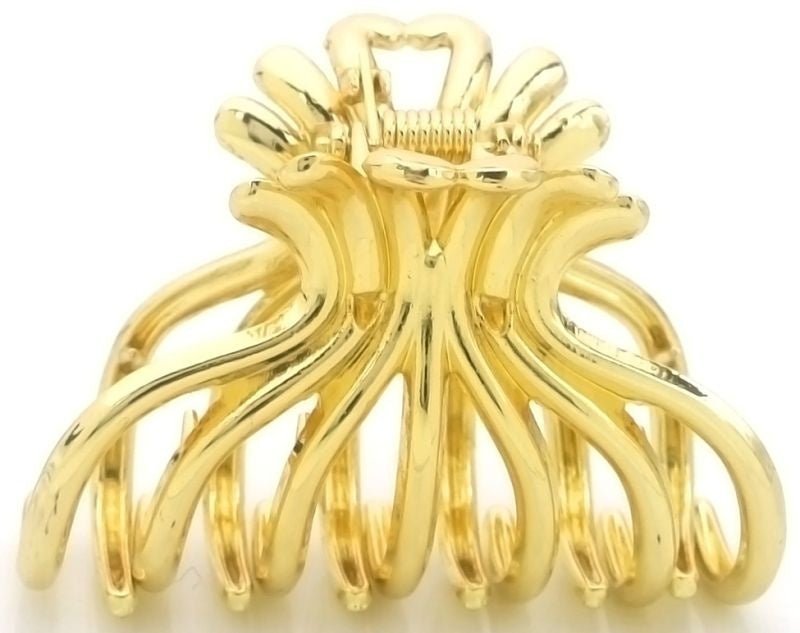 Haarklem fleur metal gold - KOOS • alles voor je haar