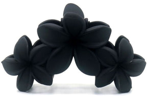 Haarklem flowers black 10cm - Koosvanderbeek.nl - koosvanderbeek - Haarmode
