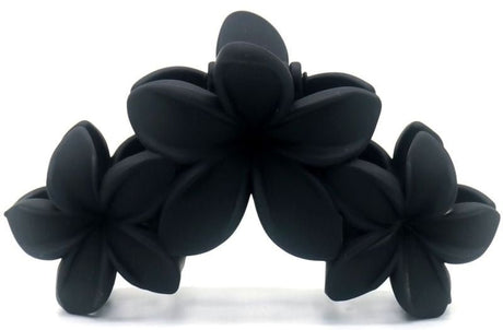 Haarklem flowers black 10cm - Koosvanderbeek.nl - koosvanderbeek - Haarmode