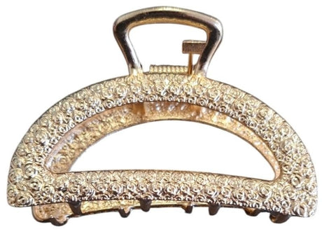 Haarklem metal gold rond 7cm - Koosvanderbeek.nl - koosvanderbeek - Haarmode