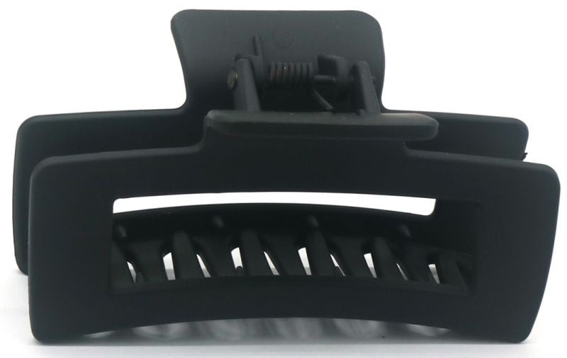Haarklem open black 8,5cm - KOOS • alles voor je haar