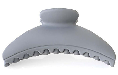 Haarklem rond steelgrey 11,5cm - KOOS • alles voor je haar