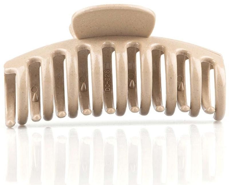 Haarklem ronde tand sand 9cm - Koosvanderbeek.nl - koosvanderbeek - Haarmode