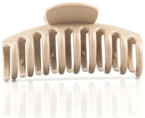 Haarklem ronde tand sand 9cm - KOOS • alles voor je haar