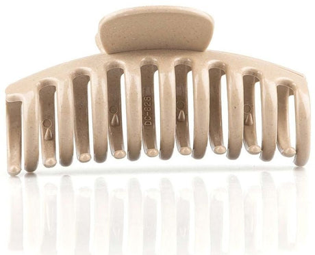 Haarklem ronde tand sand 9cm - KOOS • alles voor je haar