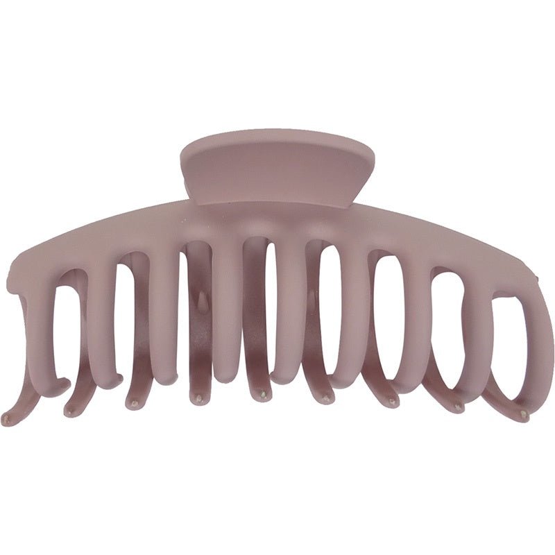 Haarspange mit runden Zähnen, matt, 11 cm