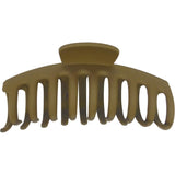 Haarspange mit runden Zähnen, matt, 11 cm