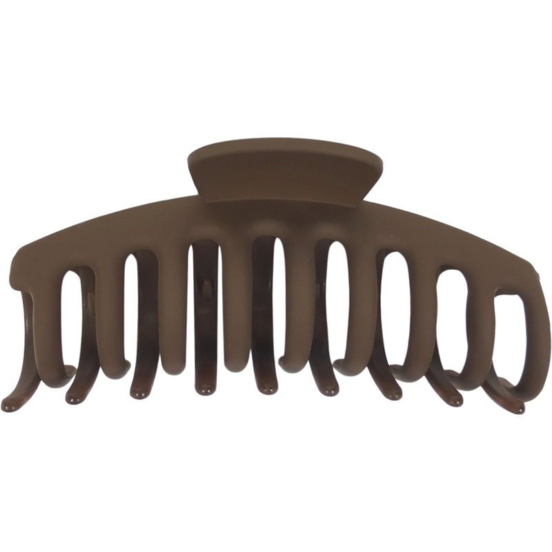 Haarspange mit runden Zähnen, matt, 11 cm