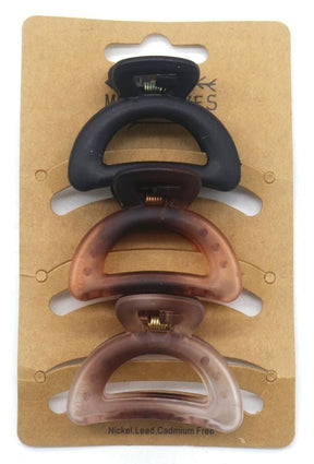 Haarklem set 3 stuks 4,5 cm rond - KOOS • alles voor je haar