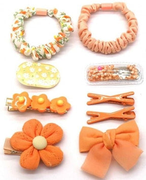 Haarmode set kind oranje - KOOS • alles voor je haar