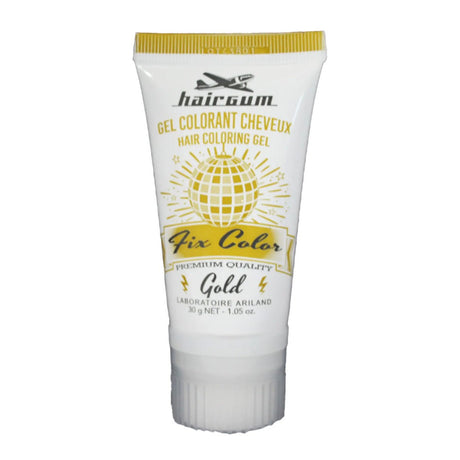 Hairgum Fix Color Goud 30ml Display 15st - Koosvanderbeek.nl - Hairgum - Kleurspray & kleurgel