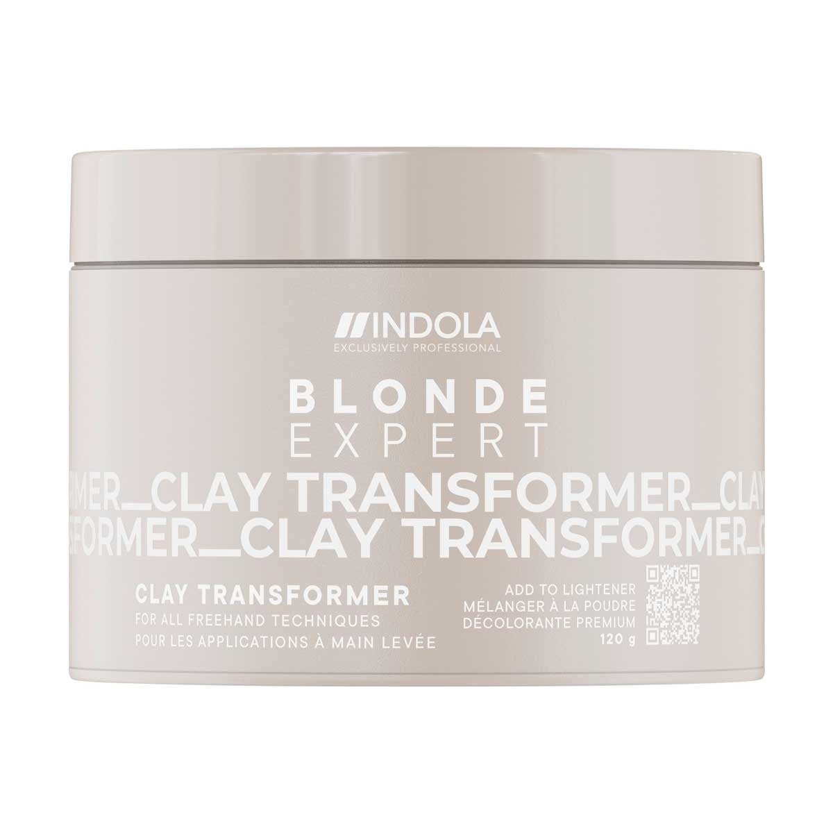 Indola Blonde Expert Clay Transformer 120g - KOOS • alles voor je haar