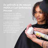 Indola Curl Embracing Mousse 200ml - KOOS • alles voor je haar