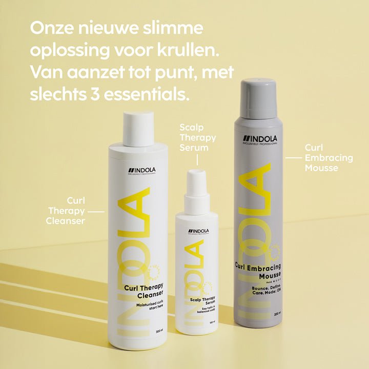 Indola Curl Therapy Cleanser 300ml - KOOS • alles voor je haar