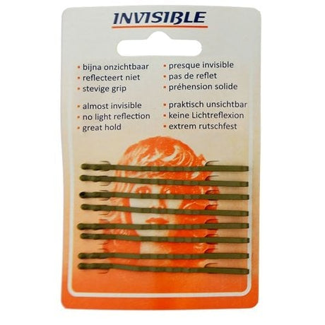 Invisible Haarschuifjes 6,5cm Lang Blond - KOOS • alles voor je haar