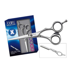 Joewell Set X 5.75 Offset + Feather Razor S - KOOS • alles voor je haar