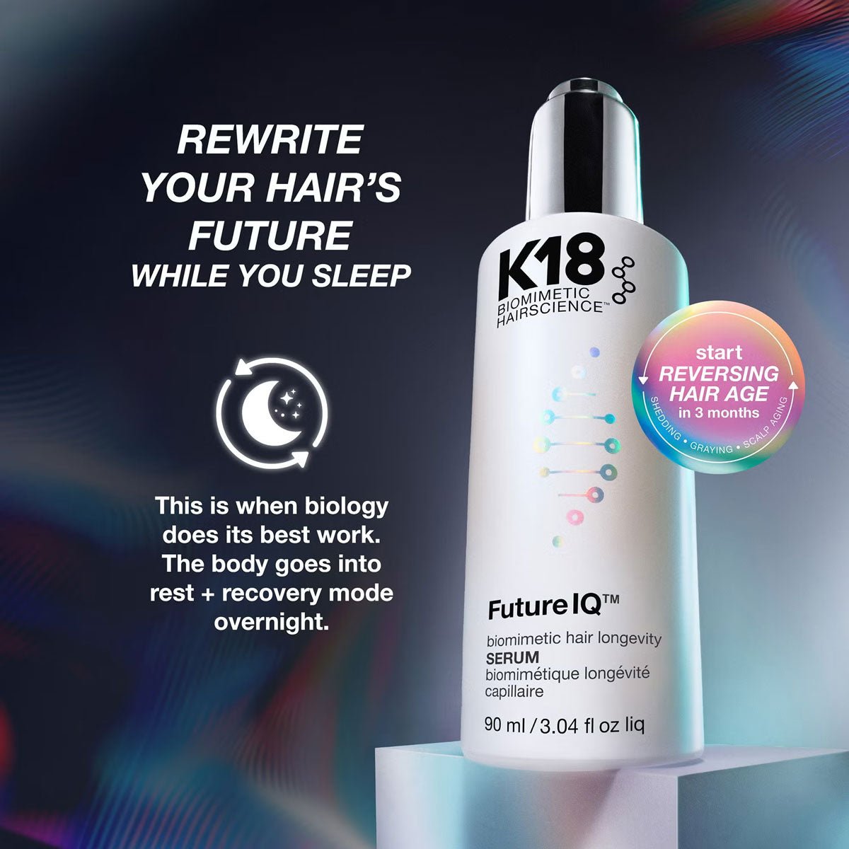 K18 FutureIQ Biomimetic Hair Longevity Serum 90ml - KOOS • alles voor je haar