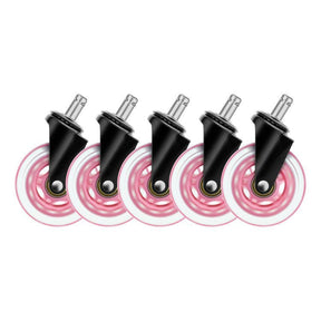 Kappersfiets Wielen Roze Set 5st - KOOS • alles voor je haar