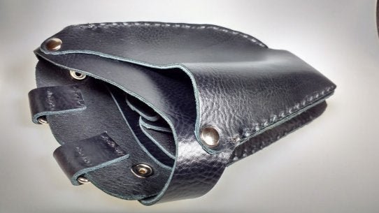 Karber Materiaalholster Echt Leder (Tuigleer) - KOOS • alles voor je haar
