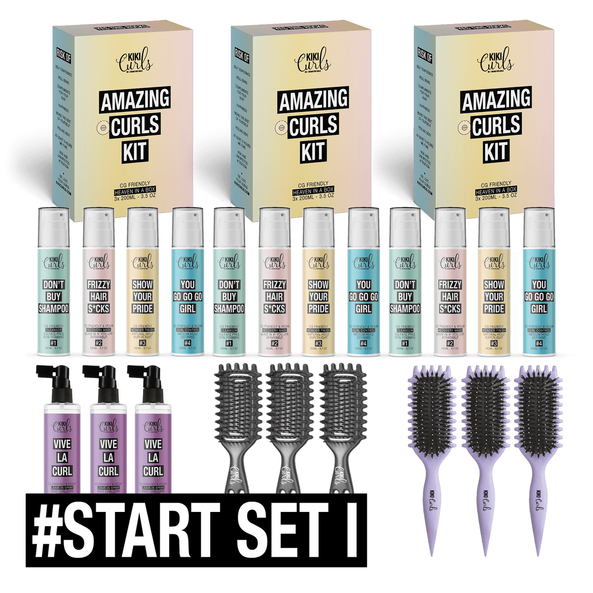 Kiki Curls Start Set I met kortingscode: HB2819 25% start korting - KOOS • alles voor je haar