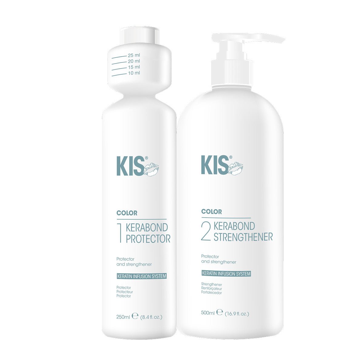 KIS KeraBond Set Step1 250ml - Step 2 500ml - KOOS • alles voor je haar