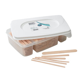 Kit Met Houten Spatels 3 Formaten 400st - KOOS • alles voor je haar