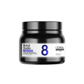 Loreal Blond Studio 8 Bonder Inside Purple Lightening Balm 500g - KOOS • alles voor je haar